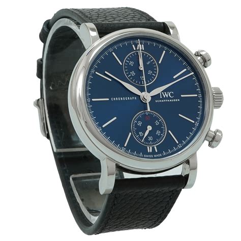 iwc portofino chronograph edition laureus sport for good foundation portofino|laureus chronograph.